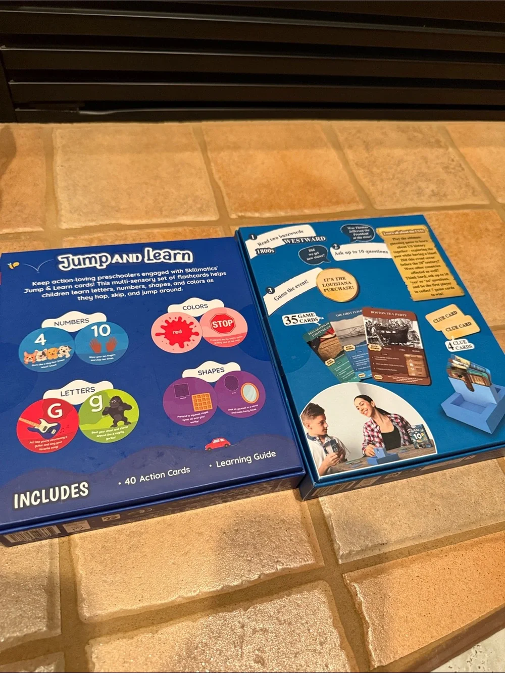 NIB Unopened Skillmatics Jump and Learn! & Guess in 10 Game Set